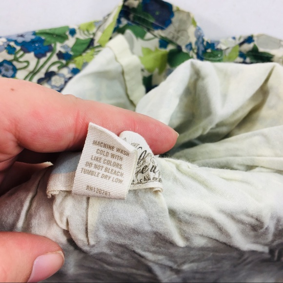 Peek Green & Blue Floral Skirt Size 6/7 EUC - Picture 6 of 6